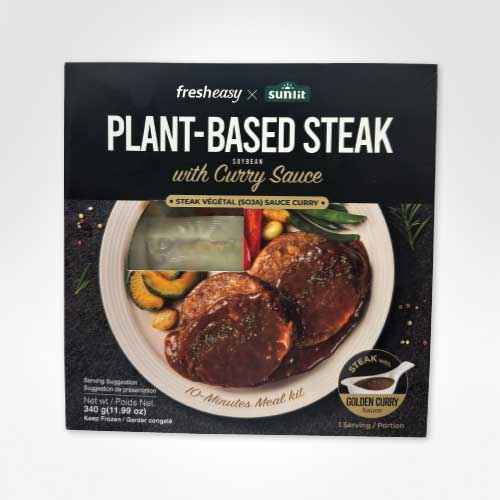 FRESHEASY PLANT BASED STEAK CURRY SAUCE 340G